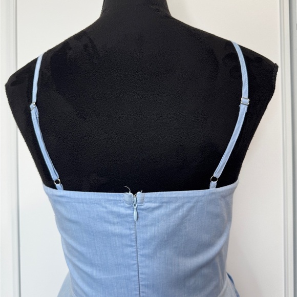 Jealous Tomato Striped Mini Dress Blue - Picture 8 of 11